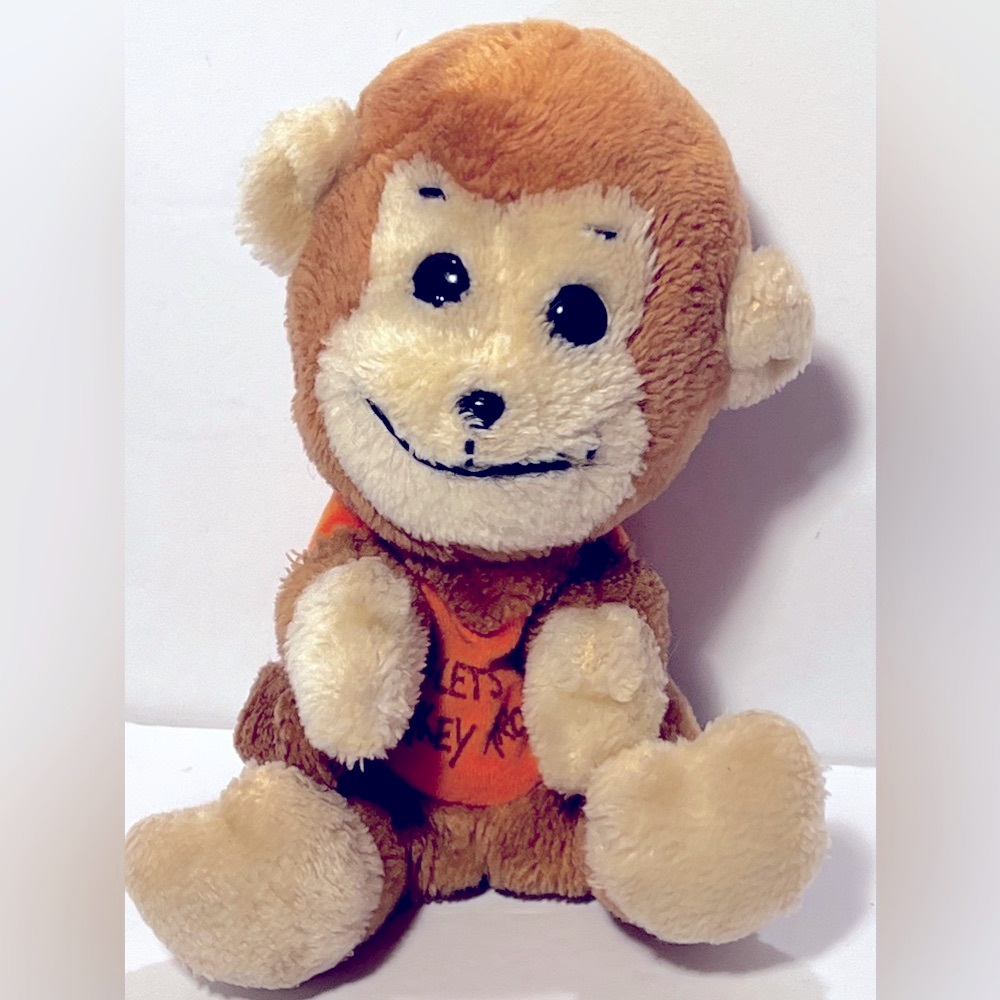 Vintage plush Monkey 1977